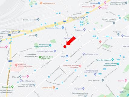 Citylight A in Lviv, 1.8x1.2  Geroiv UPA st. 30 (zup. "Plosa Lipova"), v bik st. Kul'parkivs'kij scheme
