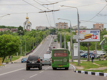 Билборд A в Харькове, 3x6  Ахсарова вул., 20, в центр фото 1