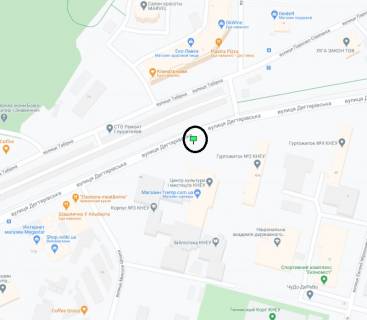 Prismatron, Prism A in Kyiv Degtarivs'ka st., 49, povorot do ZK "Zelenij Ostriv" - 292915 scheme