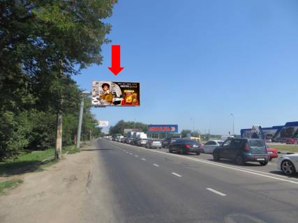 Билборд  в Одессе, 3x6  Овідіопольська дорога, біля супермаркетів "Шостий елемент", "METRO" (флажок) фото 1