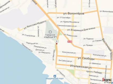 Ситилайт B в Бердянске Западный пр., подъем схема