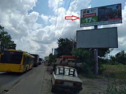 Білборд, Бігборд (Борд)  A у Києві, 3x6  Кільцева дорога, біля готелю "Нотеl", ринку "Жуляни", верхня площина Фото 1