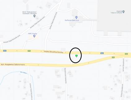 Prismatron, Prism A in Kyiv Zabolotnogo st. - Brodivs'kij prov., v storonu avtorinku - 292927 scheme