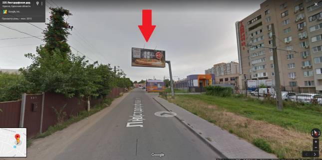 Билборд A в Одессе Вільямса вул. - Люстдорфська дорога, 122, навпроти фото 1