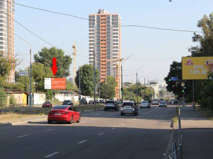 Билборд B в Киеве, 3x6  Автозаводська вул., 89а - пров. Автозаводський, на світлофорі, в сторону вул. Лугова, центру фото 1