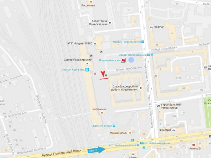 Ситилайт A в Харькове, 1.8x1.2  Котляра (Червоноармійська, Конарєва) вул., 7 схема