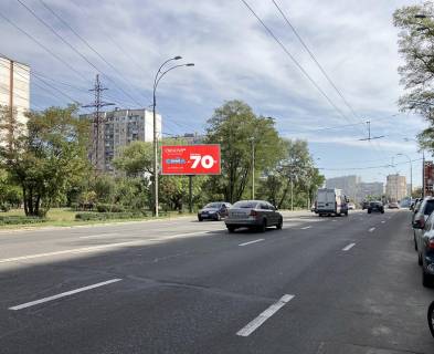 Билборд B в Киеве просп. Європейського Союзу (Правди)., 76, навпроти ЖК "Варшавський мікрорайон" фото 1
