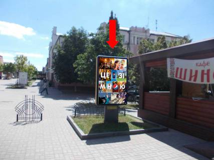 Ситилайт  в Сумах, 1.8x1.2  Воскресенська вул. (кол. Фрунзе вул.) / 9-го Травня пр. фото 1