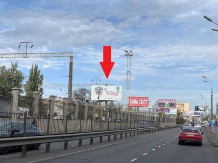 Билборд B в Одессе Середньофонтанська вул., 17 - Семафорний пров., 4, навпроти фото 1