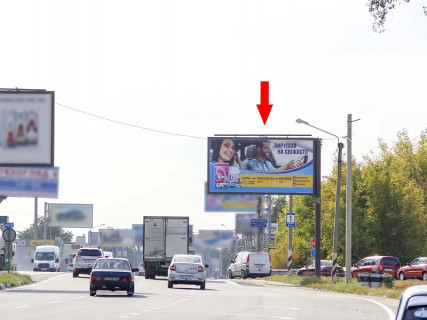 Билборд A в Харькове, 3x6  Полтавський Шлях вул. - Окружна, (2), з центру фото 1