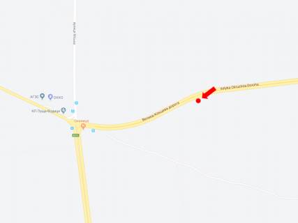 Билборд  в Киеве, 3x6  Велика Кільцева дорога, 700 м. до Пущі Водиці, вул. Міська схема