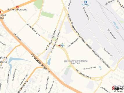 Билборд B в Киеве Симиренка вул., 17А, АЗС "WOG", від Сім'ї Сосніних вул. фото 1