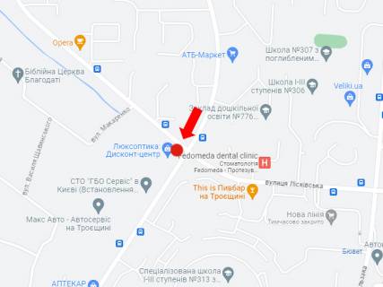 Prismatron, Prism A in Kyiv, 3x6  Raduns'ka st., 3, na perehresti z Leskova st., v bik Miloslavs'ka st. - 457687 scheme