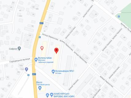 Видеоборд A в Луцке Львівська вул., 61А, аптека "Волиньфарм", прайс за ролик 10 сек 1 вихід/5 хвилин, на двосторонньому екрані, від 144 виходів на день. Розрахунок для інших параметрів трансляції уточнюйте у менеджера. - 301435 схема
