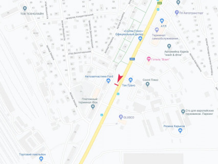 Ситилайт A в Харькове, 1.8x1.2  Мереф'янське шосе, 20, зупинка "Резервна", з центру схема