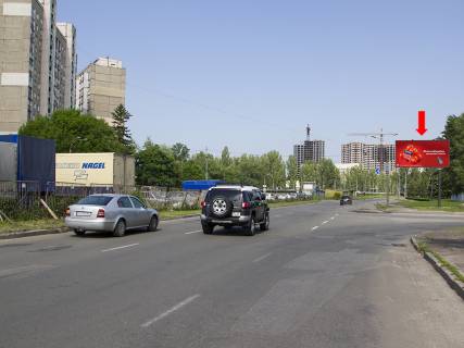 Билборд  в Киеве, 3x6  Корольова пр. - вул. Пшенична, в бік пр. Курбаса фото 1