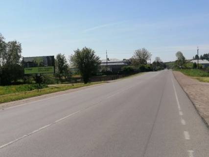 Билборд B в Рогатине, 3x6  Траса Мукачево - Львів, H-09, с. Вербилівці, в'їзд в місто фото 1