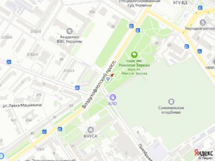 Скроллер B в Киеве просп. Повітряних Сил (Повітрофлотський). - Преображенська вул. (Івана Клименка) - 333626 схема