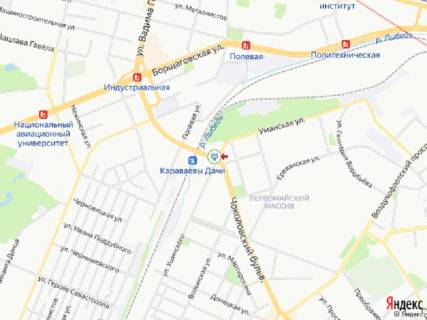 Бэклайт B в Киеве Чоколівський бул., 39 - Ушинського ул., Радіоринок, на світлофорі, в сторону ст.м. "Шулявська" схема