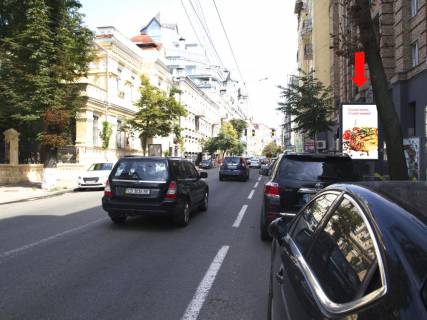 Ситилайт  в Киеве, 1.8x1.2  В. Житомирська вул., 29, в сторону вул. Хрещатик фото 1