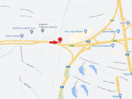 Нестандарт B в Киеве Заболотного вул., ТРЦ "Art Mall", в сторону Столичне шосе, лівий. Вартість монтажу і демонтажу НЕ ВХОДИТЬ в вартість оренди і оплачується додатково. Подробиці у менеджерів. схема