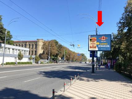 Видеоборд A в Киеве, 2.3x3.14  Проспект Повітряних Сил (колиш. Повитрофлотський пр.), 30, навпроти, в сторону пл. Солом'янської - 220356 фото 1