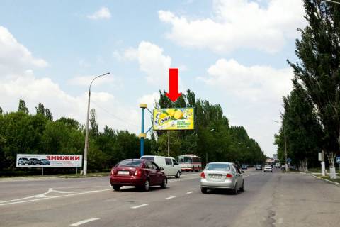 Билборд  в Херсоне, 3x6  Миколаївське шосе, поворот на "Оригінал-Авто", з центру (флажок) фото 1