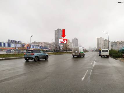 Призма  в Киеве, 3x6  Григоренко пр. 40, роздільник, навпроти супермаркетів "Епіцентр", "Metro", в сторону ст.м. "Позняки" - 446125 фото 1