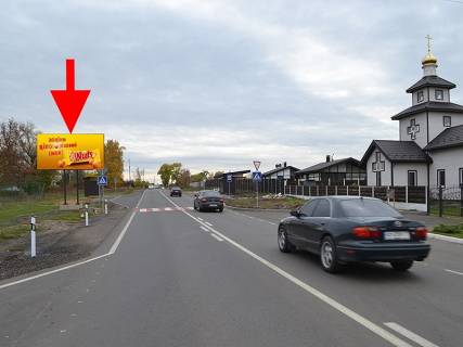 Билборд B в Русских Тишках, 3x6  с. Російські Тишки, котеджне с. Удачіно, у бік м. Харків фото 1