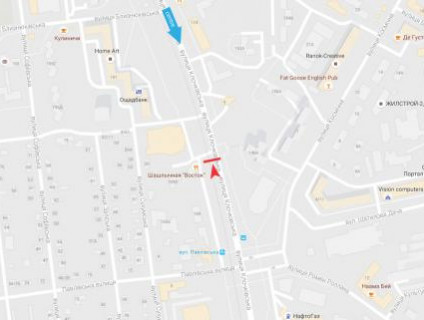 Призматрон, Призма B у Харкові, 3x6  Клочківська вул., 171а, з центру - 667344 схема