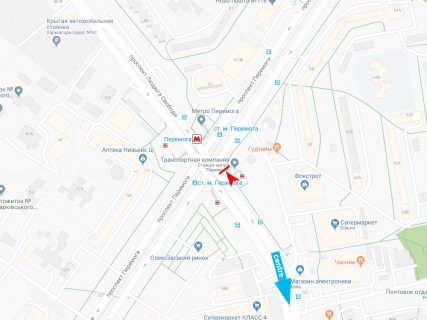 Призматрон, Призма A у Харкові, 3x6  Свободи пр. - Перемоги пр., з центру - 667448 схема