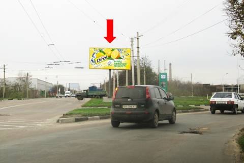 Билборд A в Кропивницкий (Кировоград), 3x6  Тельнова вул. (кол. Правди пр.) / Мурманська вул., з центру, біля АЗС "Укрнафта", "Shell" фото 1