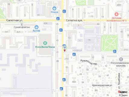Видеоборд A у Києві Щербаківського вул. (колиш. Щербакова вул.), 52, прайс за трансляцію ролика 10 сек 1вихід/90 сек, з 0:00 до 23:59 - 401962 схема