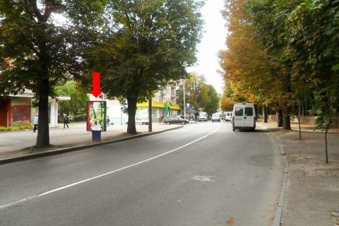 Ситилайт  в Ровно, 1.8x1.2  Чорновола вул., 40 / вул. Казимира Любомирського (Лермонтова)., навпроти парку ім. Шевченка фото 1