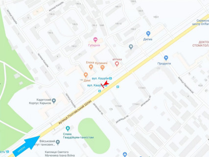 Скроллер A в Харькове, 2.3x3.14  Полтавський Шлях вул., 190, (2), з центру - 666608 схема