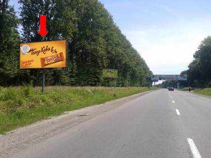 Билборд  в Львове, 3x6  Траса Львів-Тернопіль, с. Винники, виїзд з міста фото 1