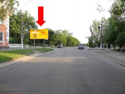 Билборд B в Николаеве, 3x6  Богоявленський пр. (кол. Жовтневий пр.) / Ольшанців вул., з центру фото 1