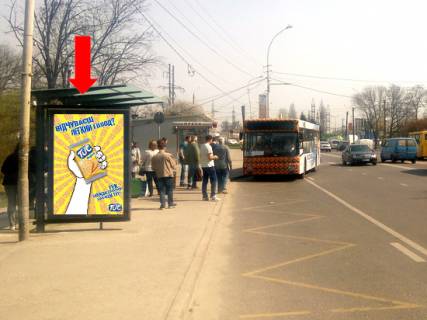 Сiтiлайт B у Львові, 1.8x1.2  Липинського вул., навпроти 60, ост. «Автостанція №2», біля супермаркету "Епіцентр", в сторону вул. Хмельницького Фото 1