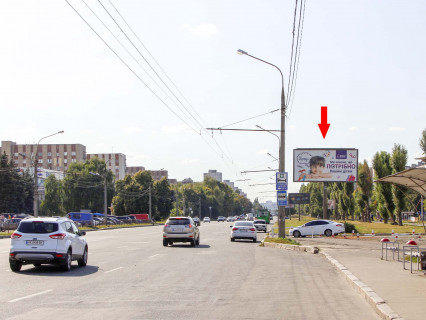 Билборд A в Харькове, 3x6  просп. Ювілейний (П'ятдесятиріччя ВЛКСМ )., 55а, ТРК Україна, в центр фото 1