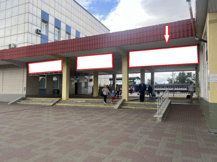 Нестандарт A в Сумах, 1x4  Привокзальна пл., 1, над виходом до залізничних колій з міста, (2) фото 1