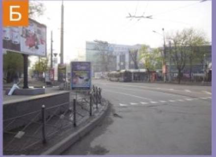 Ситилайт  в Кривом Роге, 1.8x1.2  Горького пл. - Гагаріна пр., 3 - Волгоградська вул. фото 1