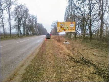 Billboard  in Kagarlik, 3x6  v'izd u misto z boku Rziseva Photo 1
