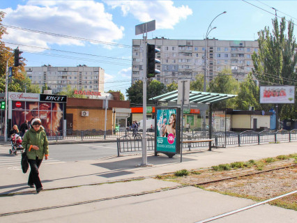 Ситилайт B в Харькове, 1.8x1.2  Перемоги пр., 74, зупинка "Сонячна" фото 1