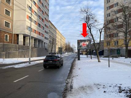 Билборд A в Киеве, 2.3x3.14  Олекси Тихого вул. (Виборзька)., 1, КПІ, в сторону вул. Янгеля фото 1