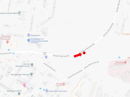 Скроллер A в Киеве, 2.3x3.14  Протасов Яр вул., 350 м. від вул. Солом'янської, в сторону вул. Федорова - 470271 схема