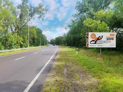 Билборд A в Щирце, 3x6  смт Щирець, на Львів ближче до Пустомити фото 1