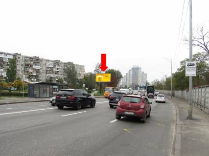 Билборд  в Киеве, 3x6  Харківське шосе, 21, в бік Харківської пл. фото 1