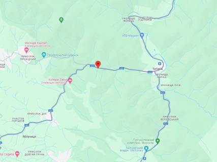 Билборд B в Буковеле, 3x6  Траса Мукачево - Львів, H-09, Незалежності вул., (1) схема