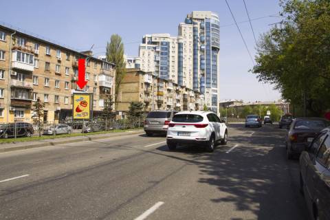 Скроллер  в Киеве, 1.8x1.2  Алмазова вул. (колиш. Кутузова вул.), 1, роздільник, в сторону пл. Слави - 445553 фото 1