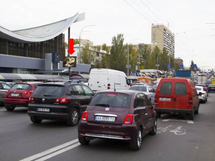 Беклайт  у Києві, 2.3x3.14  Миколи Міхновського бульвар (Дружби Народів бульвар), 23, ст. м. "Дружби Народів", в сторону мосту Патона Фото 1